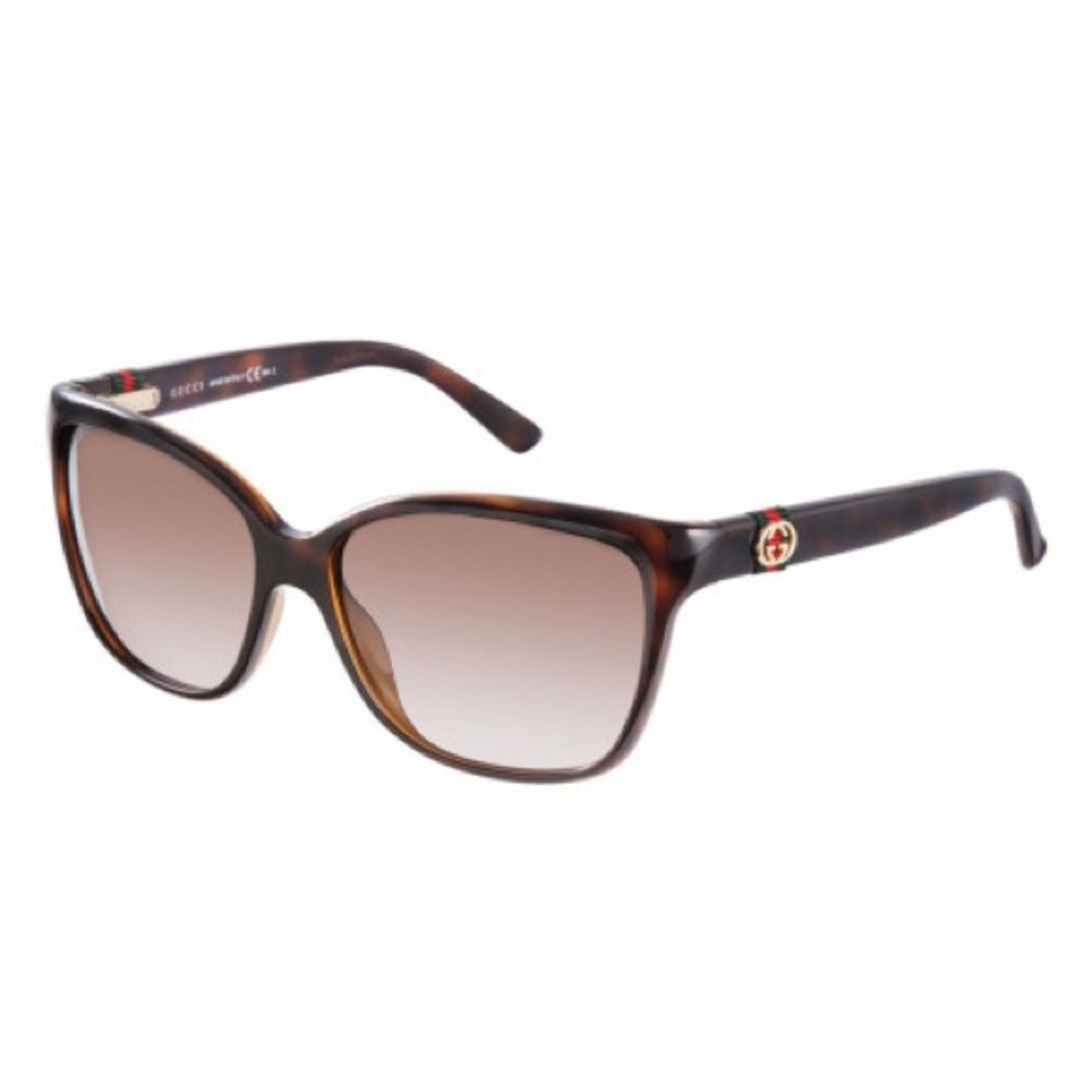 Gucci GG 3645/S DWJ HA Havana Tortoiseshell Sunglasses NEW 56-15